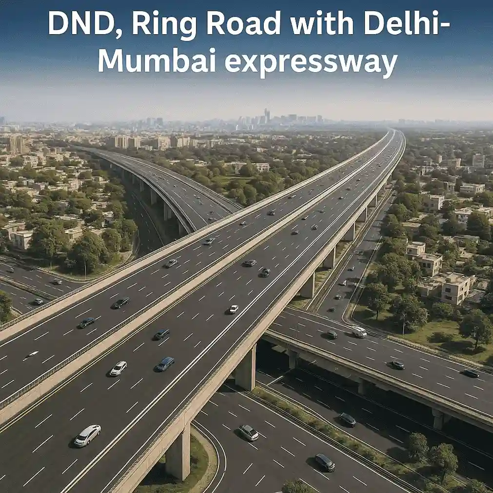 Ring Road with Delhi-Mumbai expressway