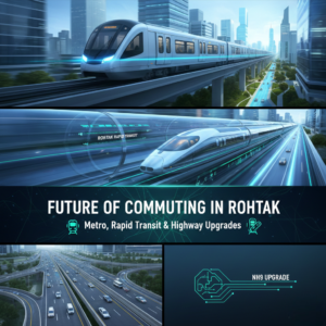 Future metro and rapid transit trains with upgraded highways transforming commuting in Rohtak